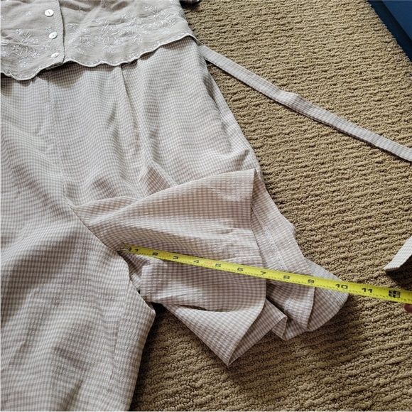 90s ROMPER gingham vest - Picture 5 of 14